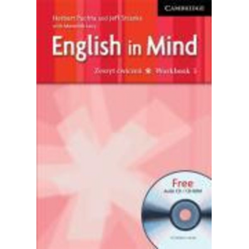 Herbert Puchta Jeff Stranks - English in Mind 1 Workbook /Audio CD Polish Edition