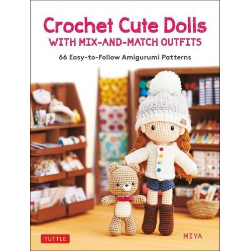 Miya - Crochet Cute Dolls with Mix-And-Match Outfits