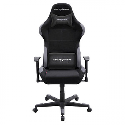 DXRacer Gaming Stuhl Formula Serie, Größe L, OH-FD01-NG Stoff schwarz