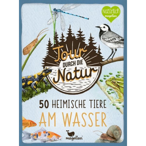 Tour durch die Natur - 50 heimische Tiere am Wasser