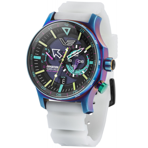 Vostok Europe VS57-595D737 Herrenuhr Solar Polar Light Leuchtend