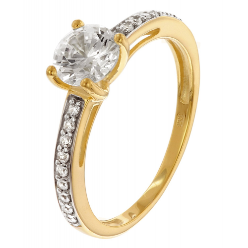 GLIZZ GL8762 Damenring Gold 333/8K mit Zirkonia