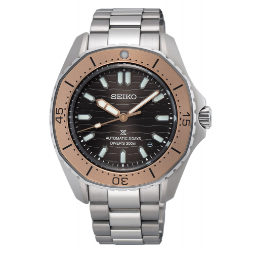 Seiko SPB485J1 Prospex Sea Herrenuhr Automatik Schwarz/Bronzefarben