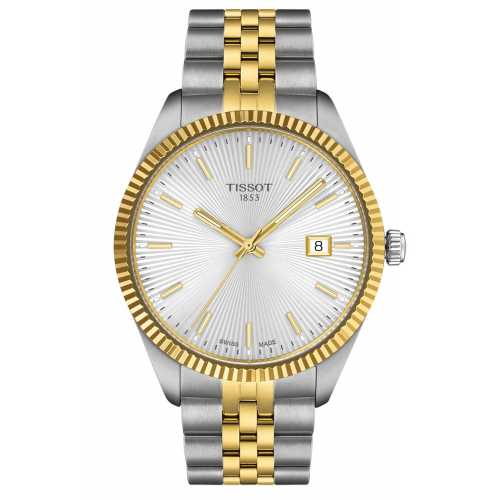 Tissot T156.410.22.031.00 Herrenuhr Quarz Ballade 40 mm Bicolor