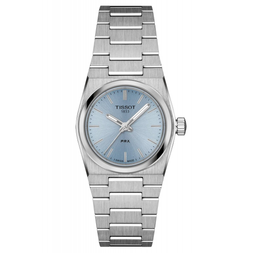 Tissot T137.010.11.351.00 Damenuhr Quarz PRX 25 mm Hellblau