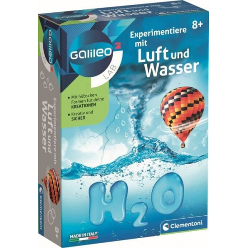 Experimentiere mit Luft und Wasser