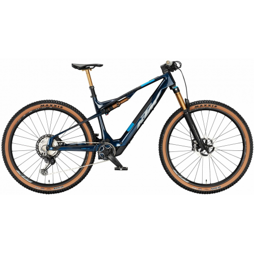 KTM MACINA SCARP SX PRIME, 12 Gang Kettenschaltung, Herrenfahrrad, Diamant, Modell 2024, 29 Zoll 43 cm transparent blue (grey+black matt)