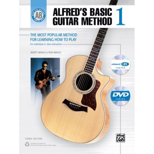 Ron Manus Morty Manus - Alfred's Basic Guitar Method 1 (Third Edition)