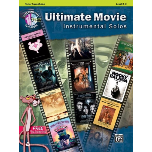 Bill Galliford - Ultimate Movie Instrumental Solos for Tenor Saxophone