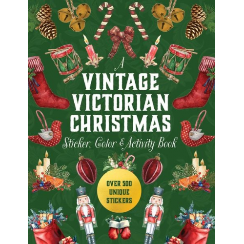 Editors of Chartwell Books - A Vintage Victorian Christmas Sticker, Color & Activity Book