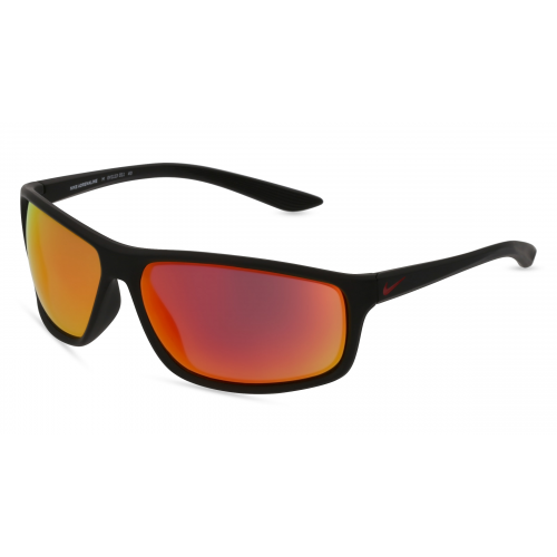 Nike ADRENALINE M EV 1113 Herren-Sonnenbrille Vollrand Eckig Kunststoff-Gestell, schwarz