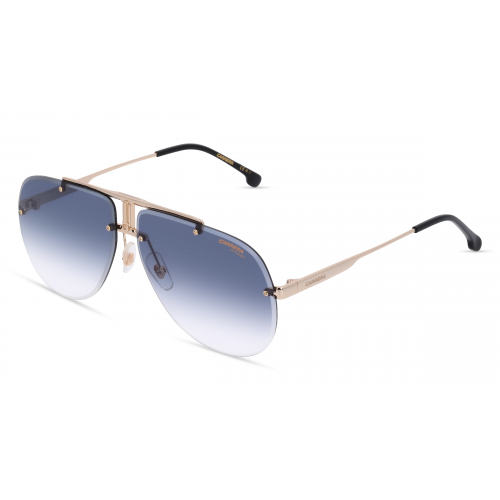 Carrera 1052/S Unisex-Sonnenbrille Vollrand Pilot Metall-Gestell, gold