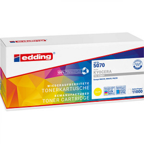 edding EDD-5070  gelb Toner kompatibel zu KYOCERA TK-5280Y