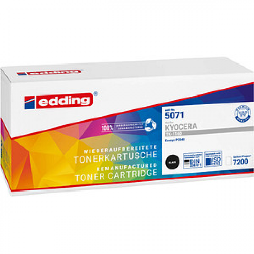 edding EDD-5071  schwarz Toner kompatibel zu KYOCERA TK-1160