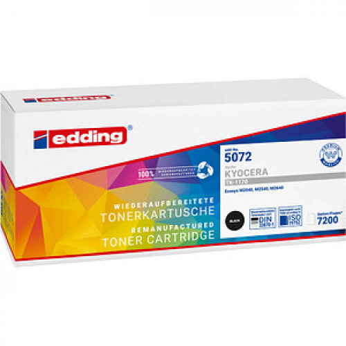 edding EDD-5072  schwarz Toner kompatibel zu KYOCERA TK-1170