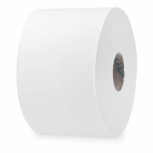 Toilettenpapier Tissue 2-lagig ungeprägt O 20cm weiß,  6 Stk.