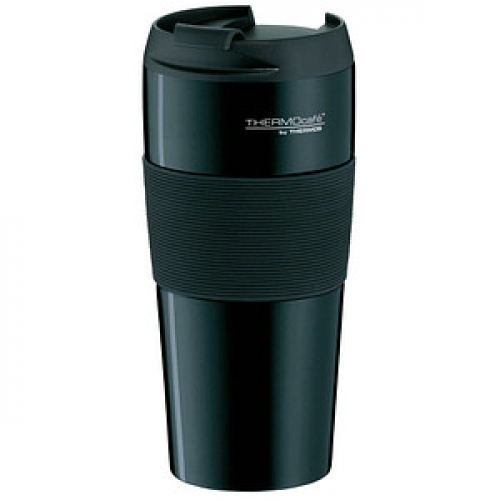 THERMOcafé by THERMOS Isolierbecher PRO schwarz 0,4 l