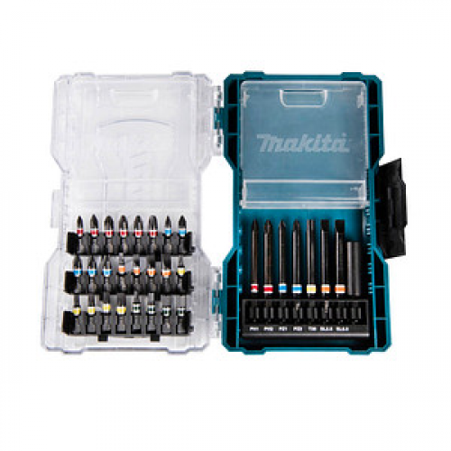 makita E-07076 Bit-Set, 32-teilig