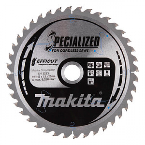 makita E-12223 EFFICCUT Kreissägeblatt 165,0 mm, 40 Zähne