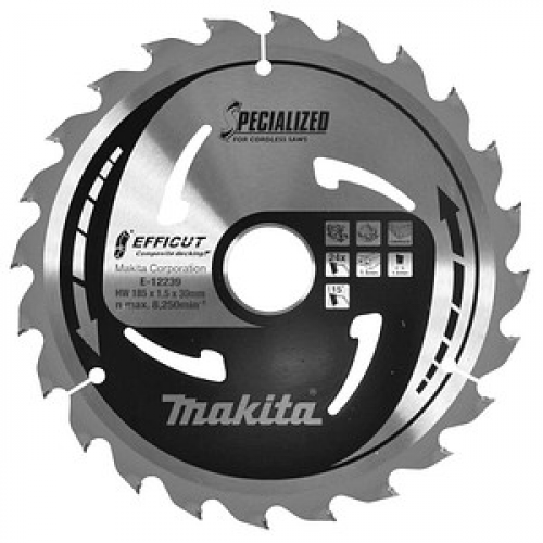 makita E-12239 EFFICCUT Kreissägeblatt 135,0 mm, 24 Zähne