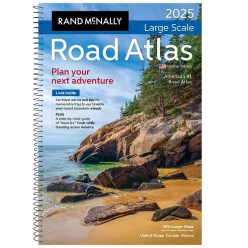 Rand McNally and Company - 2025 Large Scale Road Atlas