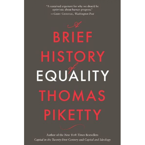 Thomas Piketty - A Brief History of Equality