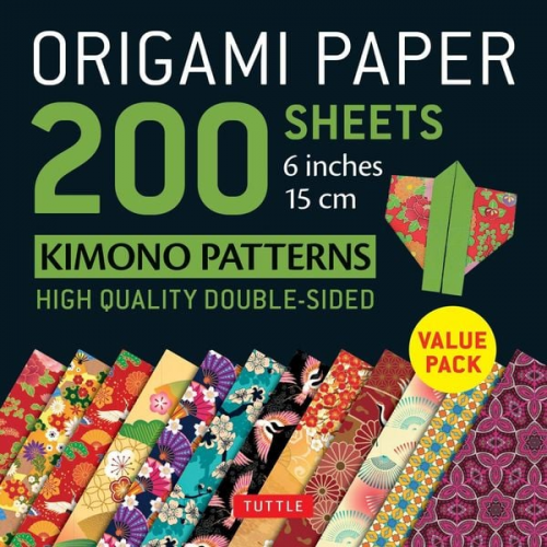 Origami Paper 200 Sheets Kimono Patterns 6 (15 CM)