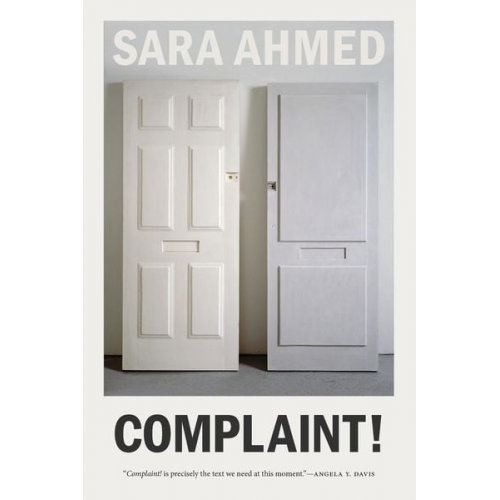 Sara Ahmed - Complaint!