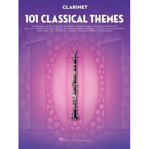 Hal Leonard Publishing Corporation (COR) - 101 Classical Themes for Clarinet