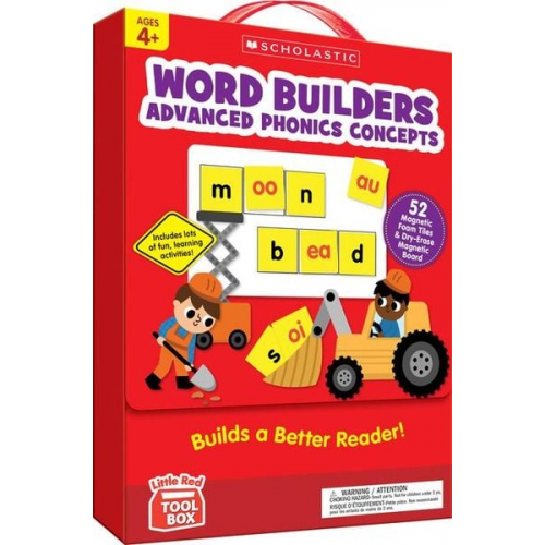 Little Red Tool Box: Word Builders: Advanced Phonics Concepts