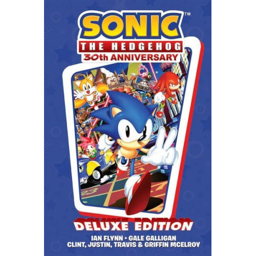 Ian Flynn Gale Galligan Justin McElroy Travis McElroy Griffin McElroy - Sonic the Hedgehog 30th Anniversary Celebration: The Deluxe Edition