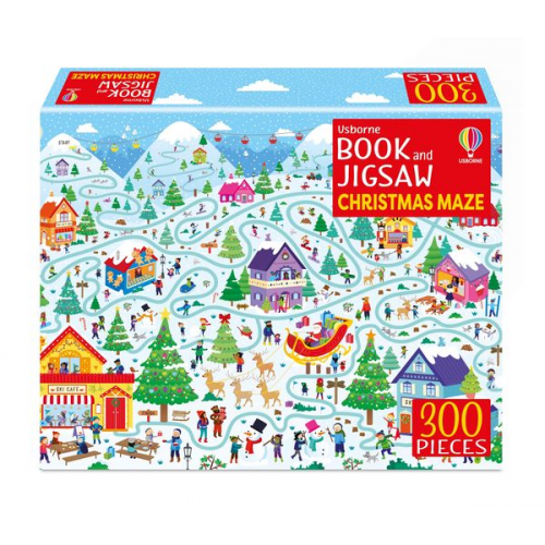 Kate Nolan Sam Smith - Usborne Book and Jigsaw Christmas Maze