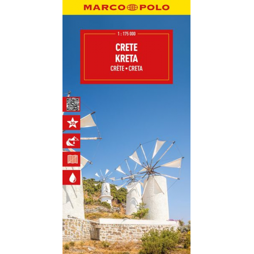 MARCO POLO Reisekarte Kreta 1:175.000