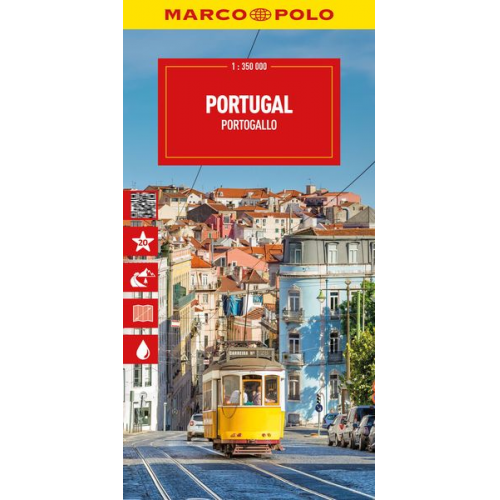 MARCO POLO Reisekarte Portugal 1:350.000