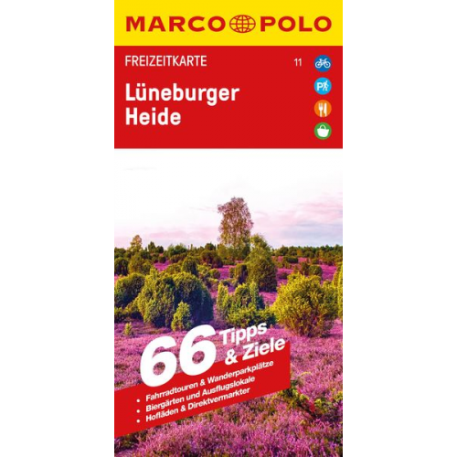 MARCO POLO Freizeitkarte 11 Lüneburger Heide 1:100.000