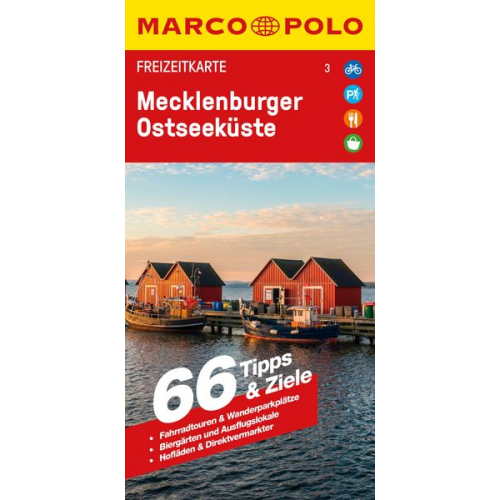 MARCO POLO Freizeitkarte 3 Mecklenburger Ostseeküste 1:100.000