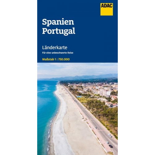 ADAC Länderkarte Spanien, Portugal 1:750.000