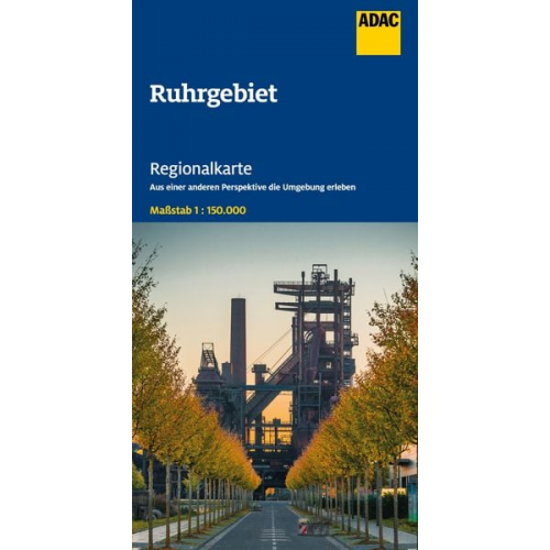 ADAC Regionalkarte 07 Ruhrgebiet 1:150.000