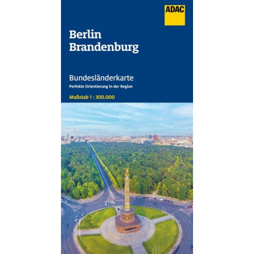 ADAC Bundesländerkarte Deutschland 05 Berlin, Brandenburg 1:300.000