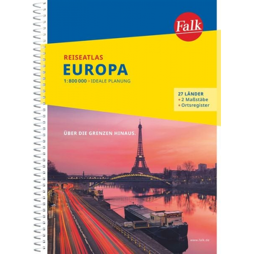 Falk Reiseatlas Europa 1:800.000