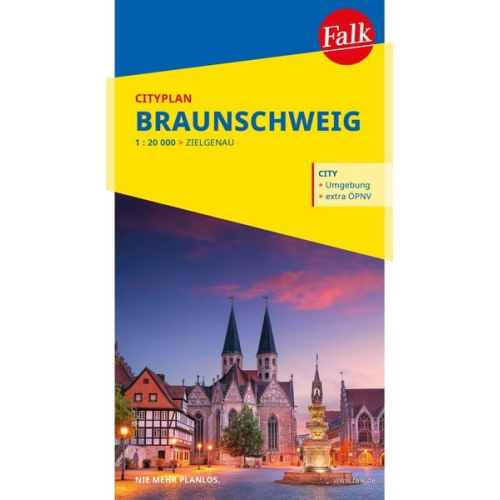 Falk Cityplan Braunschweig 1:20.000