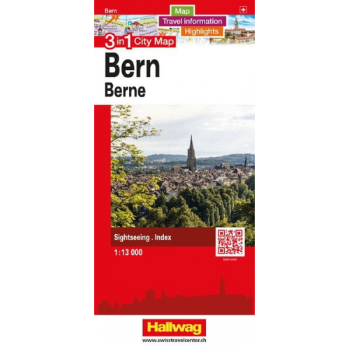 Hallwag Stadtplan Bern