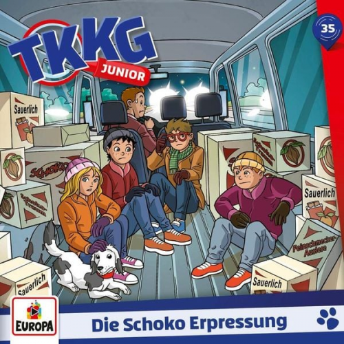 TKKG Junior - Die Schoko Erpressung, 1 Audio-CD