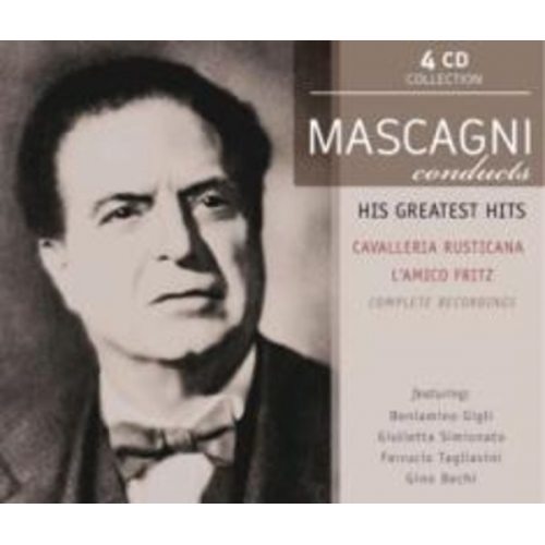 Pietro Mascagni - Mascagni: conducts his operas