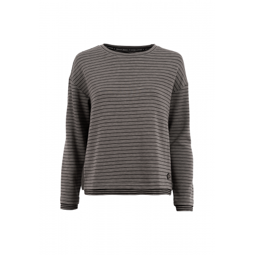 Soquesto Sweatshirt Lulu grau melange