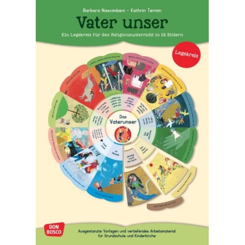 Vater unser. Ein Legekreis für den Religionsunterricht in 12 Bildern, m. 1 Beilage