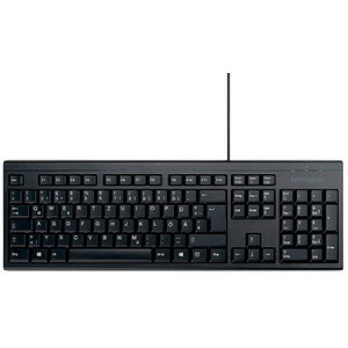 Kensington KB100 EQ Tastatur kabelgebunden schwarz