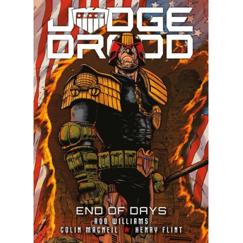 Arthur Wyatt Henry Flint Rob Williams - Judge Dredd: End of Days