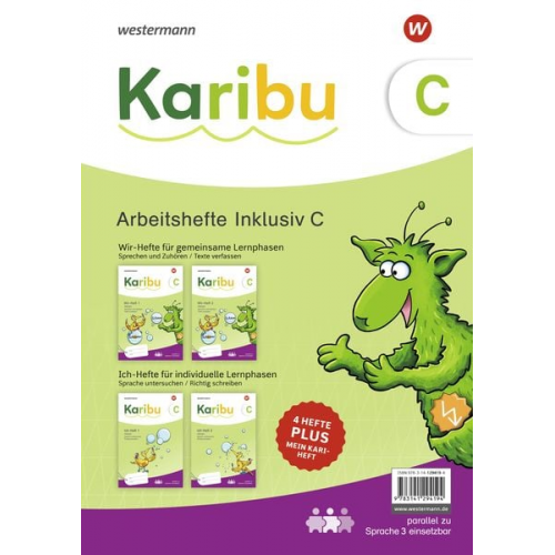 Karibu Arbeitshefte Inklusion C 4 Hefte im Paket (2 Wir-Hefte und 2 Ich-Hefte)