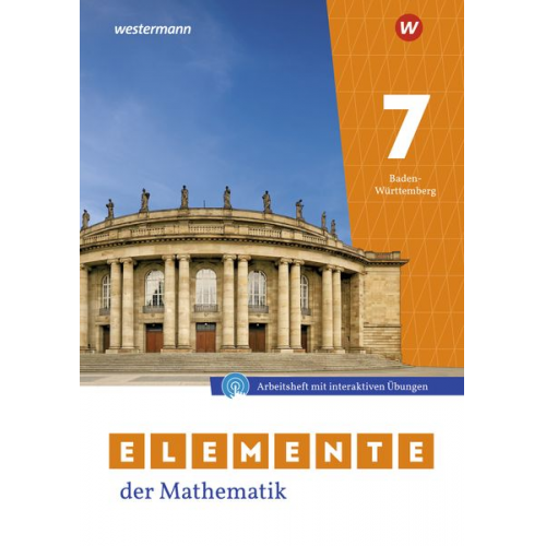 Elemente der Mathematik SI 7. Arbeitsheft mit interaktiven Übungen. Für Baden-Württemberg